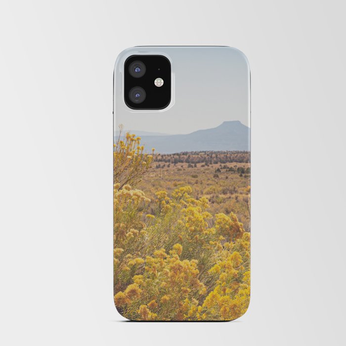 Autumn in New Mexico II iPhone Card Case