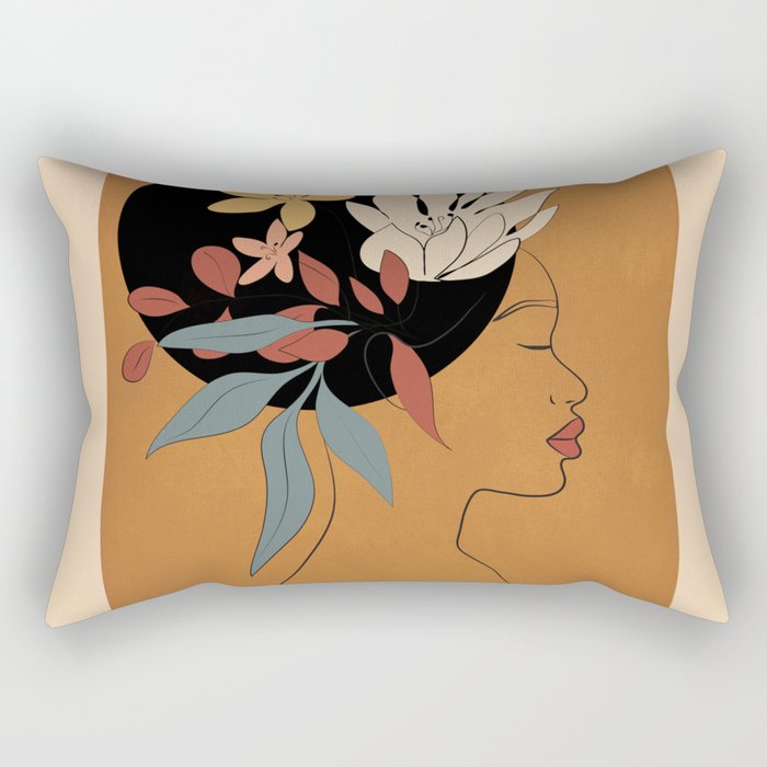 Beautiful Thoughts 01 Rectangular Pillow