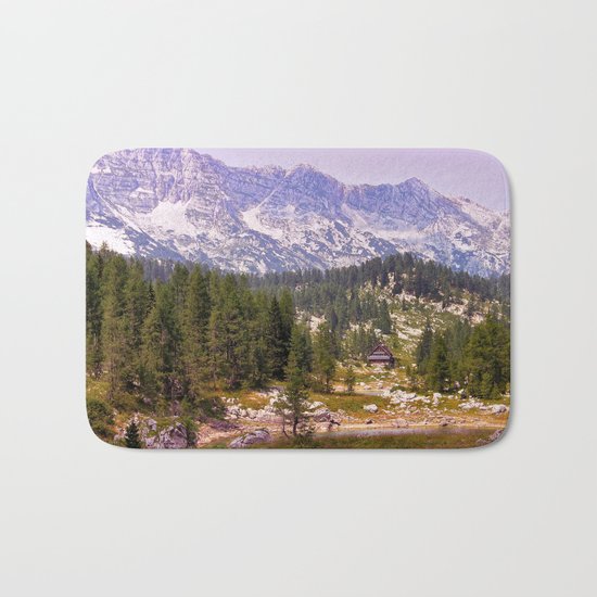 In the mountains Bath Mat