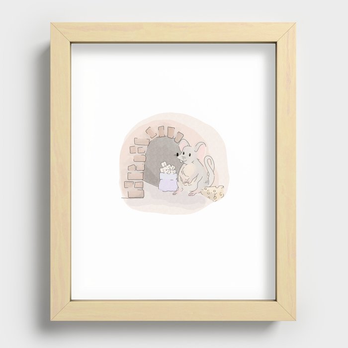  The tooth thief Recessed Framed Print