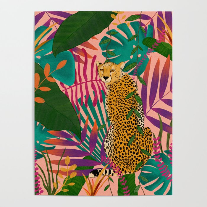 Jungle Cat Poster