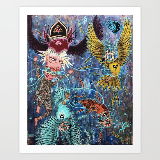 Spirit Migration Art Print