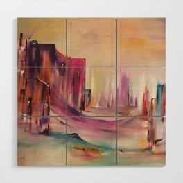 Town by Torill Maria Wood Wall Art