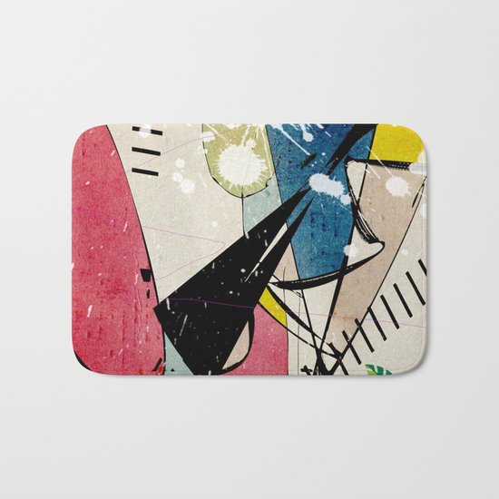 A hot Iron Bath Mat