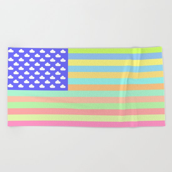 USA Beach Towel