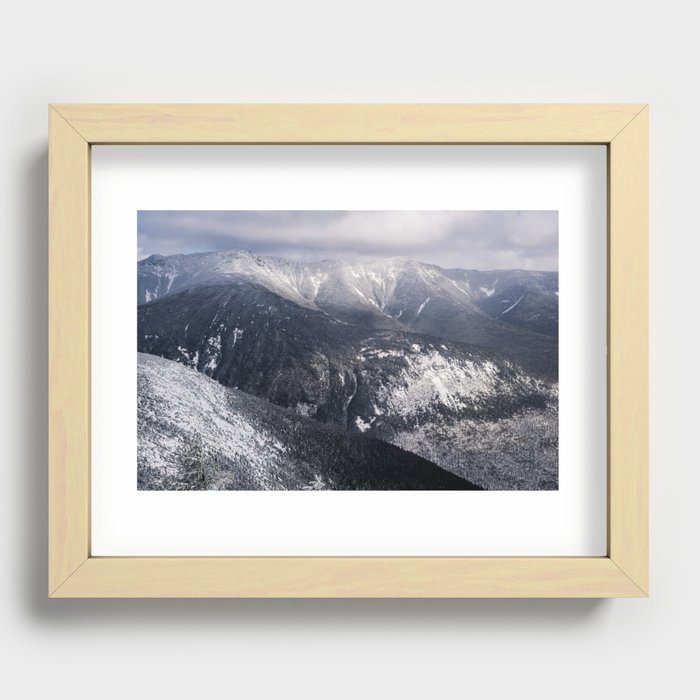 Winter Views from Cannon Mountain Recessed Framed Print