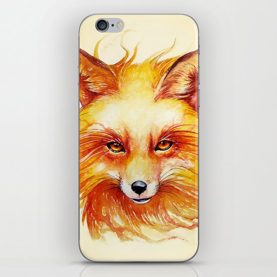 "Spirits of the Seasons - Autumn" iPhone & iPod Skin