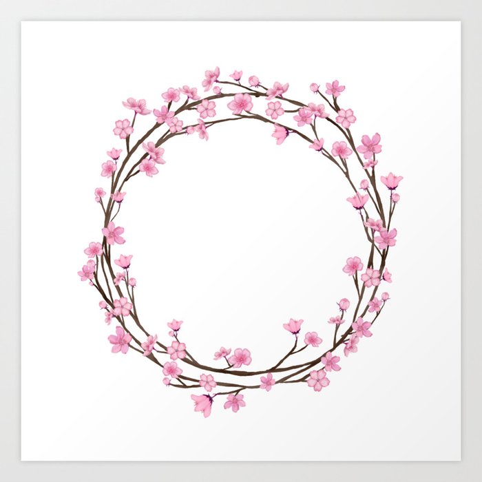 Cherry Blossom  Art Print