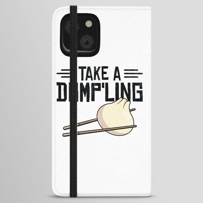 Dumpling Asian Food Chinese Food Fan iPhone Wallet Case