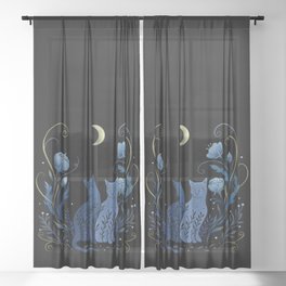 Moonlight Sheer Curtains For Any Room Or Decor Style Society6