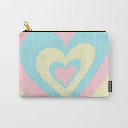Love Power - Yellow blue pink Carry-All Pouch