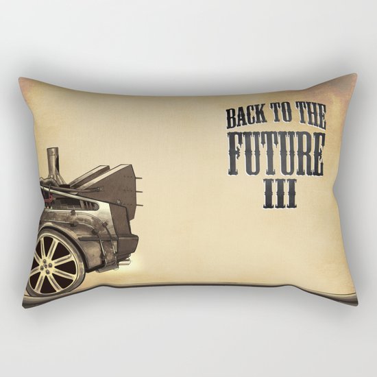 Back to the future III Rectangular Pillow