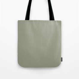Pastel Sage Green Solid Color Pairs To Dunn & Edwards Flagstone Quartzite DET517 Tote Bag