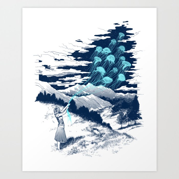Release the Kindness Art Print
