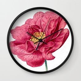 French rose  Wall Clock