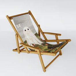 Strawberry Fields Sling Chair | Curated, Summer, Haunt, Crop, Field, Butterlfies, Plant, Spirit, Strawberries, Folkart 