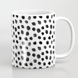 Black & White Dalmatian Pattern Coffee Mug