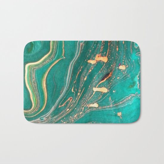 Ocean Gold Bath Mat