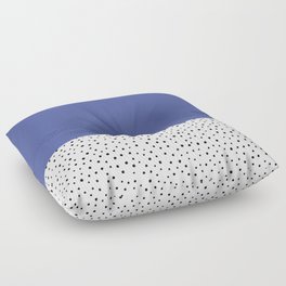Very Peri + Polka Dots  Floor Pillow