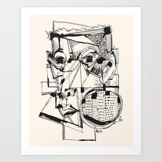 Urbanized Art Print