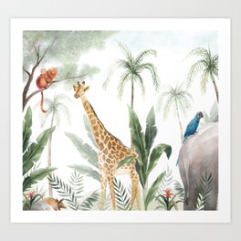 Clarice's Jungle Art Print