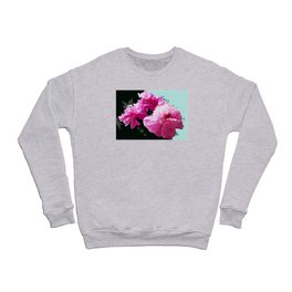 Pastel pink peony fantasy Crewneck Sweatshirt