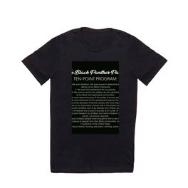 Black Panther Party 10 Point Program T Shirt