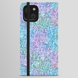 Luxury Holographic Pattern iPhone Wallet Case