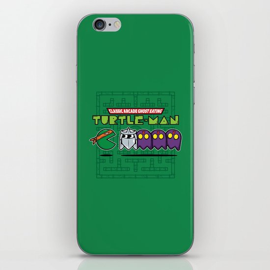 Hero in a Pac-Shell (Mikey) iPhone & iPod Skin