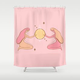 Who are you girls Shower Curtain