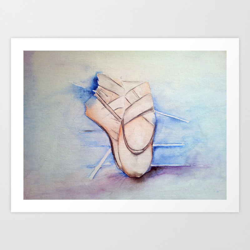 Ballet Shoes Art Print By 5jacqueline Society6