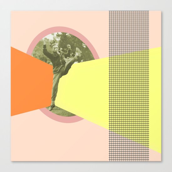 JUMPING AROUND Canvas Print