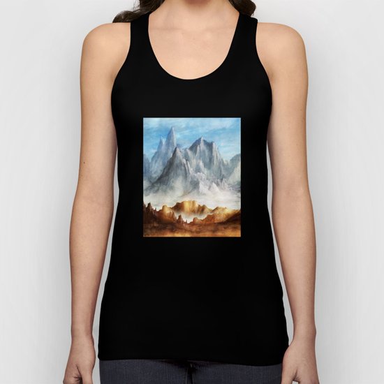 Over The Mountains Unisex Tank Top