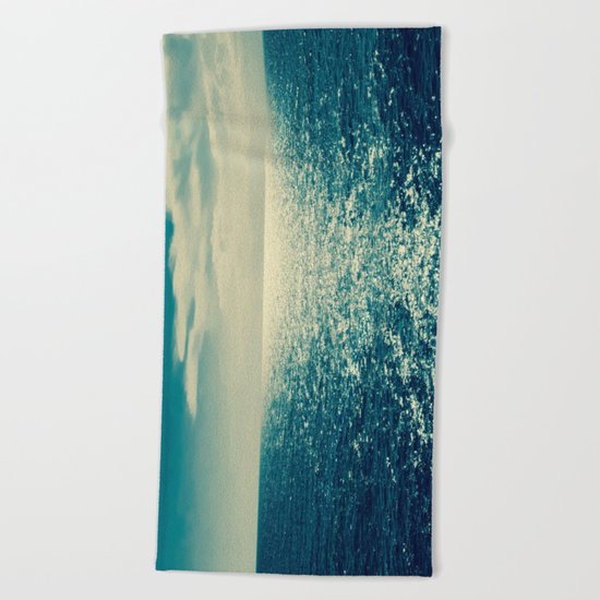 Sea horizon 2 Beach Towel