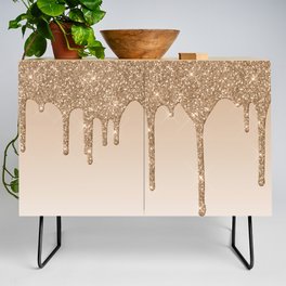 Dripping gold Credenza