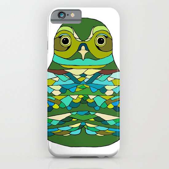 Green Owl iPhone & iPod Case