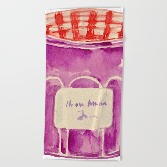 Blueberry Jam Beach Towel