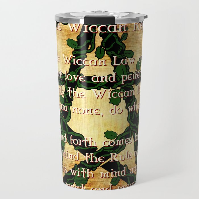 The Wiccan Rede Travel Mug