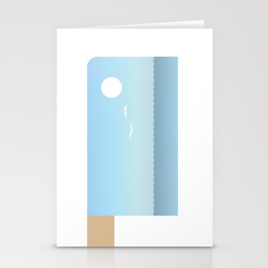 Choppy Waves Stationery Cards