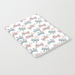 Cute ribbon seamless pattern Notebook