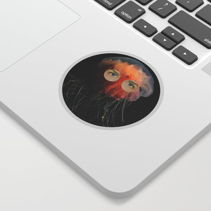 A (very) Jelly Fish Sticker