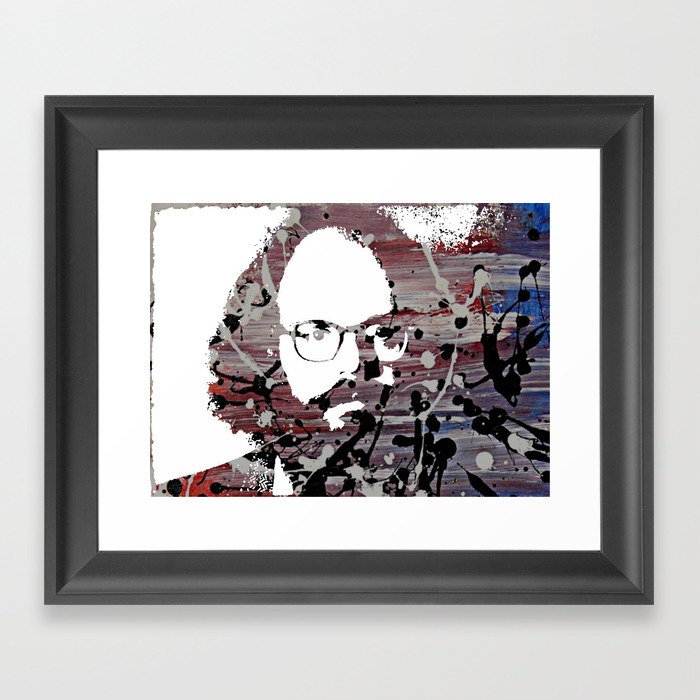 Allen Ginsberg Framed Art Print