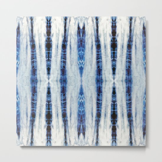 Nori Blue Metal Print