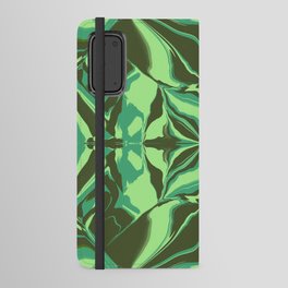 Fashionista Green Medley  Android Wallet Case