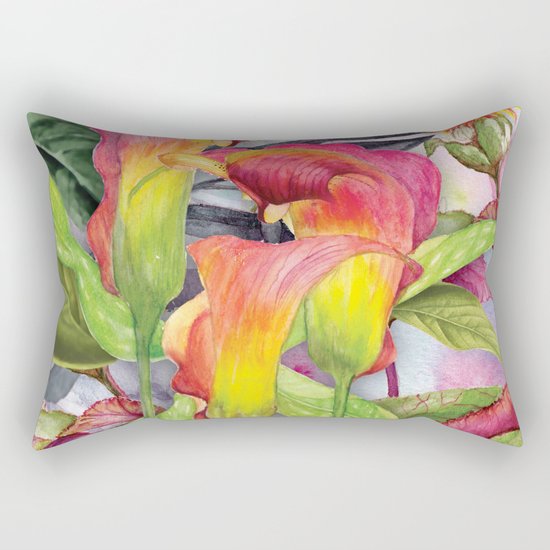 Macro Flowers #24 Rectangular Pillow