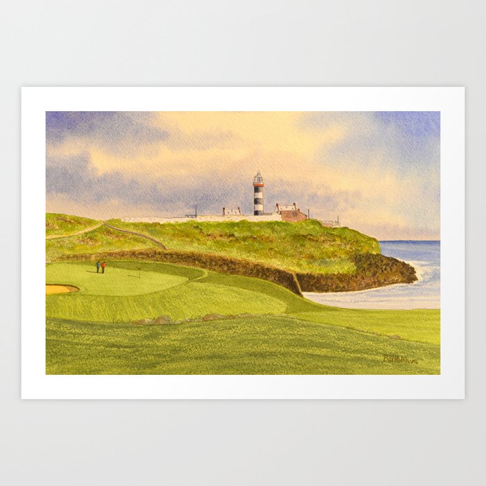 Old Head Golf Course 17th Hole Art Print