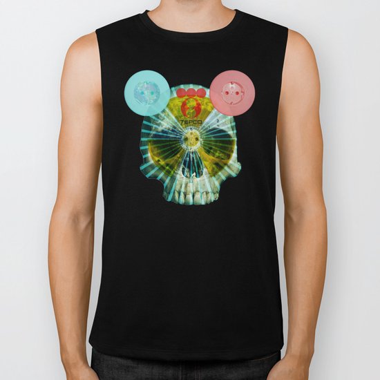 Fukushima - mon amour 2013 · shine on you crazy mankind Biker Tank