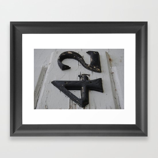 meaning of life.... Framed Art Print