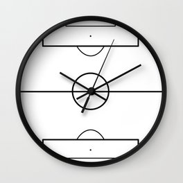 Soccer Field Wall Clock
