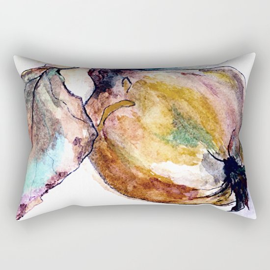 Study of a Pear Rectangular Pillow